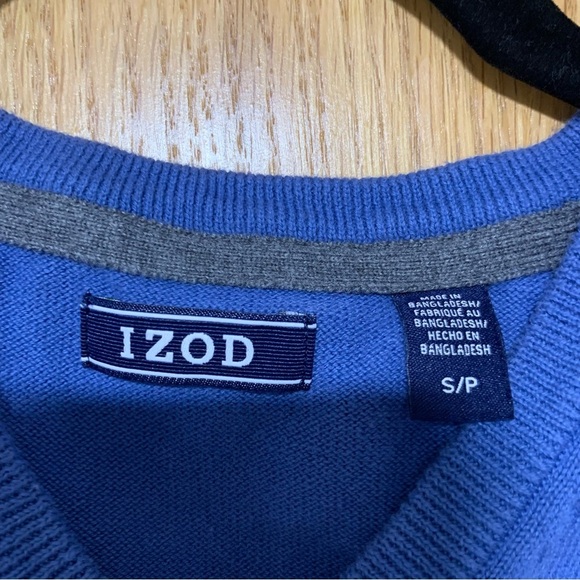 IZOD Blue Sweater Vest - Size Small - Picture 2 of 4
